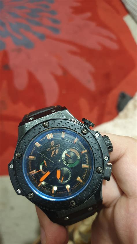 hublot f1 geneve replica|how to detect hublots.